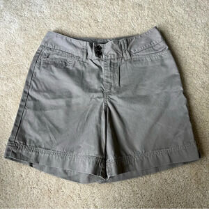 ✨EDDIE BAUER Women’s Mercer Fit Brown Shorts - Size 4 - VGUC - 100% Cotton